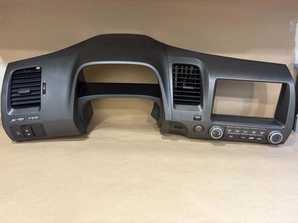 Honda Civic Dashboard Drivers Side Surrounding and Radio Assembly